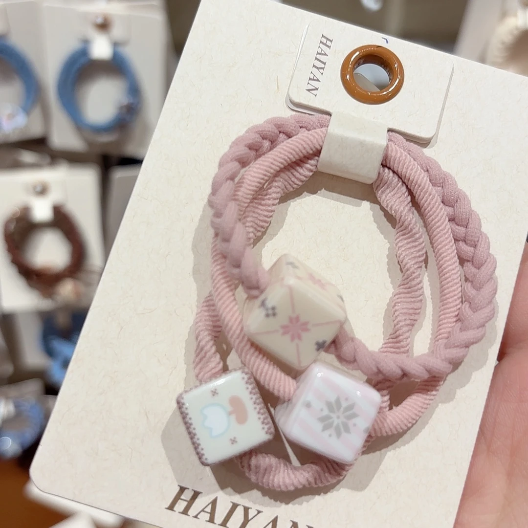 皮质铁合金发饰发夹