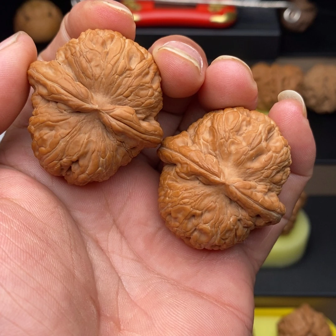 沉***子把件文玩核桃43元宝