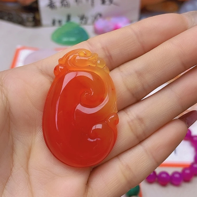 【闪购商品】未镶嵌玛瑙/玉髓珠宝半成品五**纷