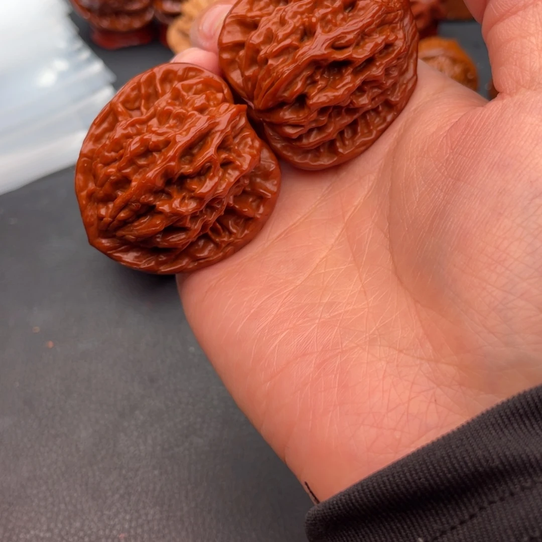 文玩核桃把件虎头