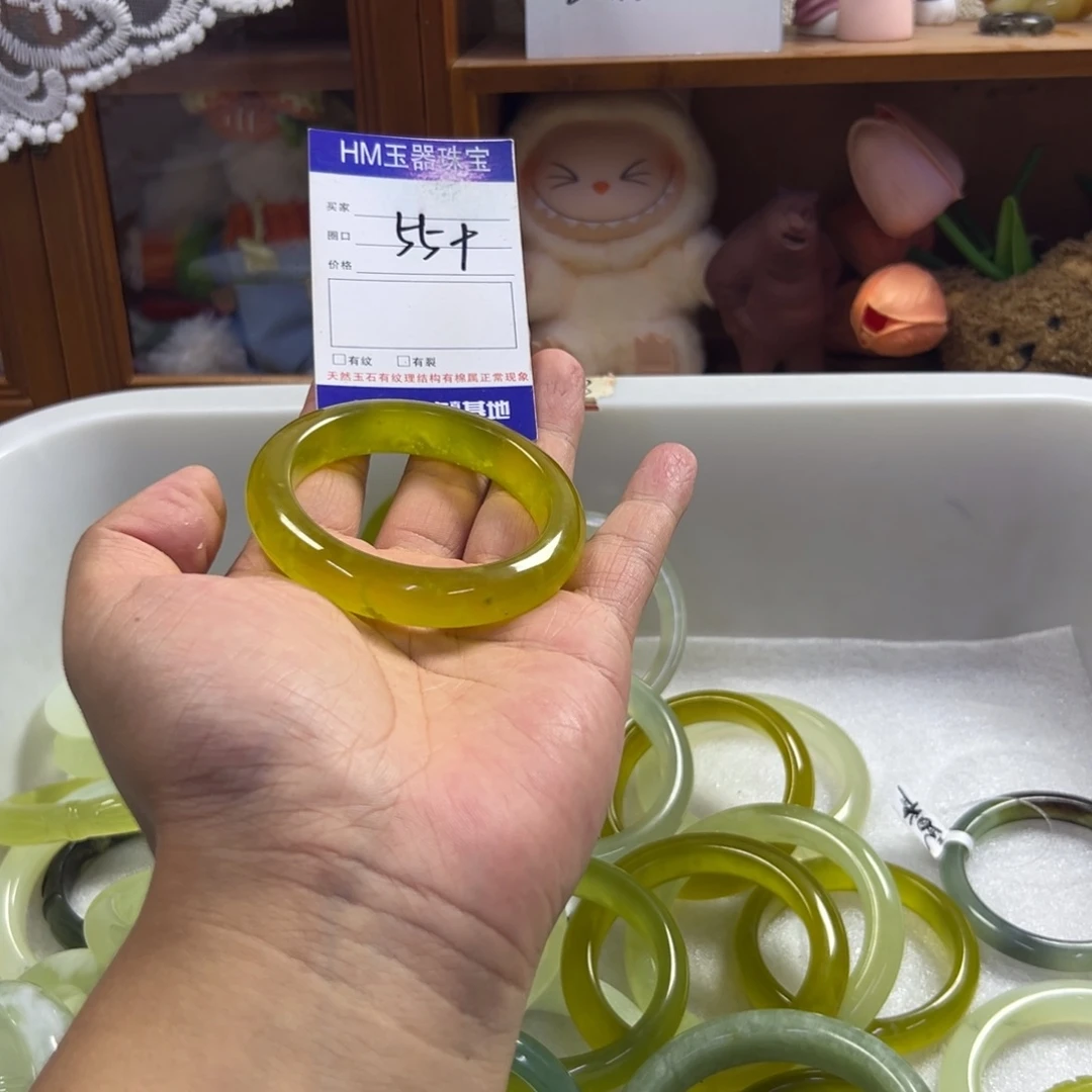 未镶嵌蛇纹石玉手镯531