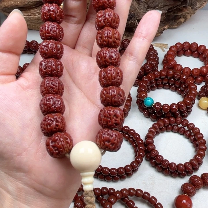 猴头核桃吊坠一代龙15