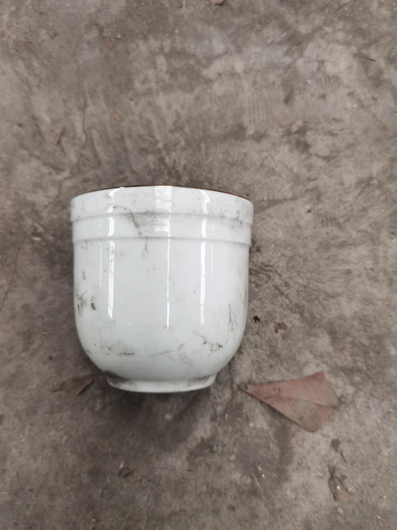 陶瓷二厂无把杯子四个