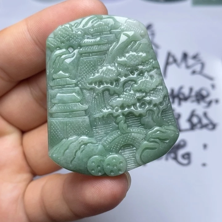 颈饰未镶嵌翡翠翡翠