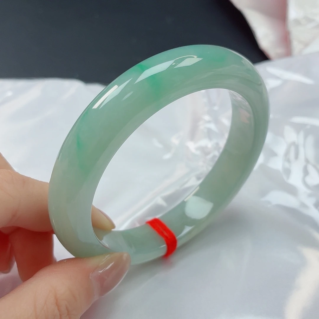 翡翠未镶嵌手镯58