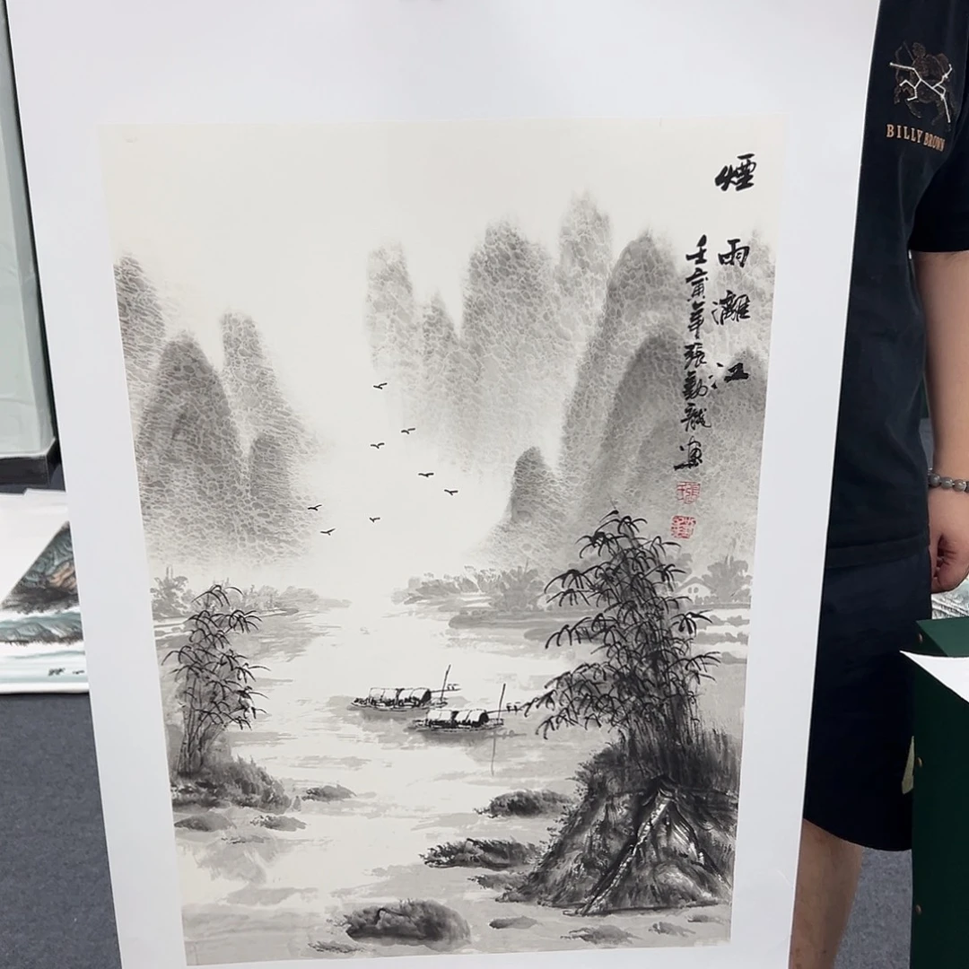 国画国画作品宣纸纯手绘