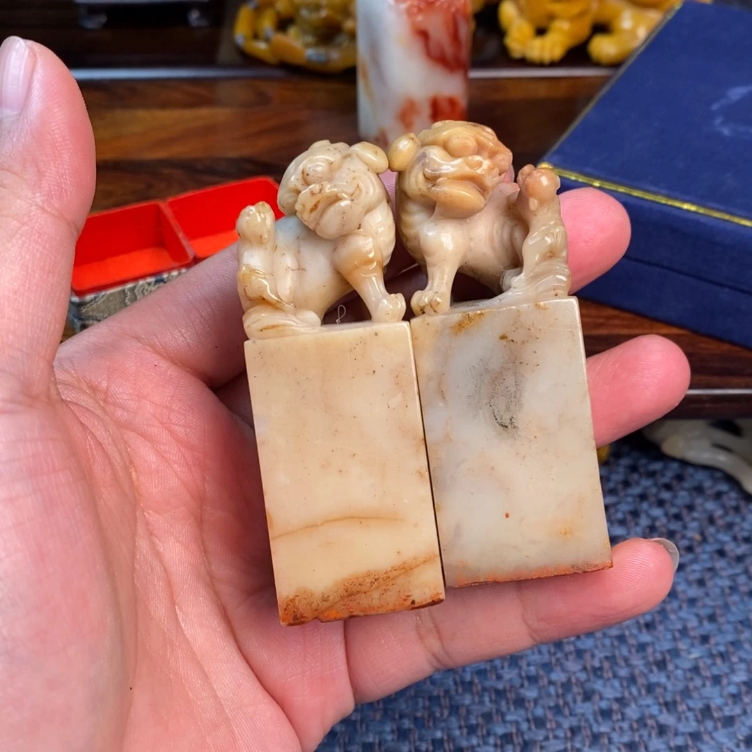 观**心寿山石收藏作品石