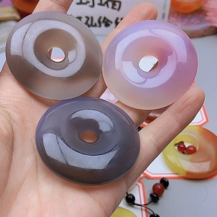 【闪购商品】玛瑙/玉髓珠宝半成品未镶嵌宝***包