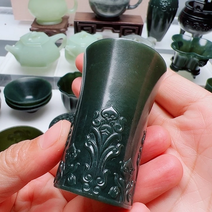 未镶嵌和田玉（青玉）挂件