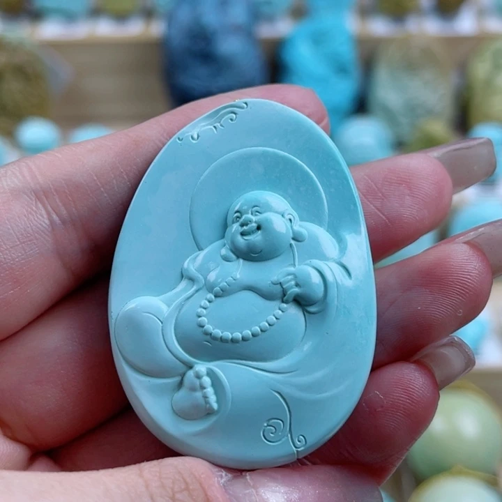 绿松石未镶嵌珠宝奇石