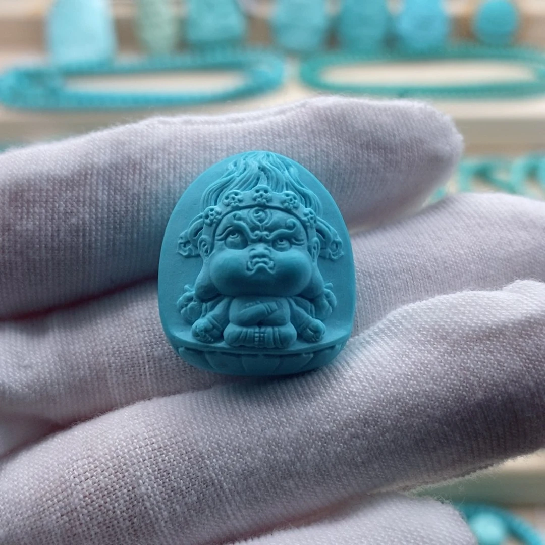 绿松石珠宝奇石未镶嵌