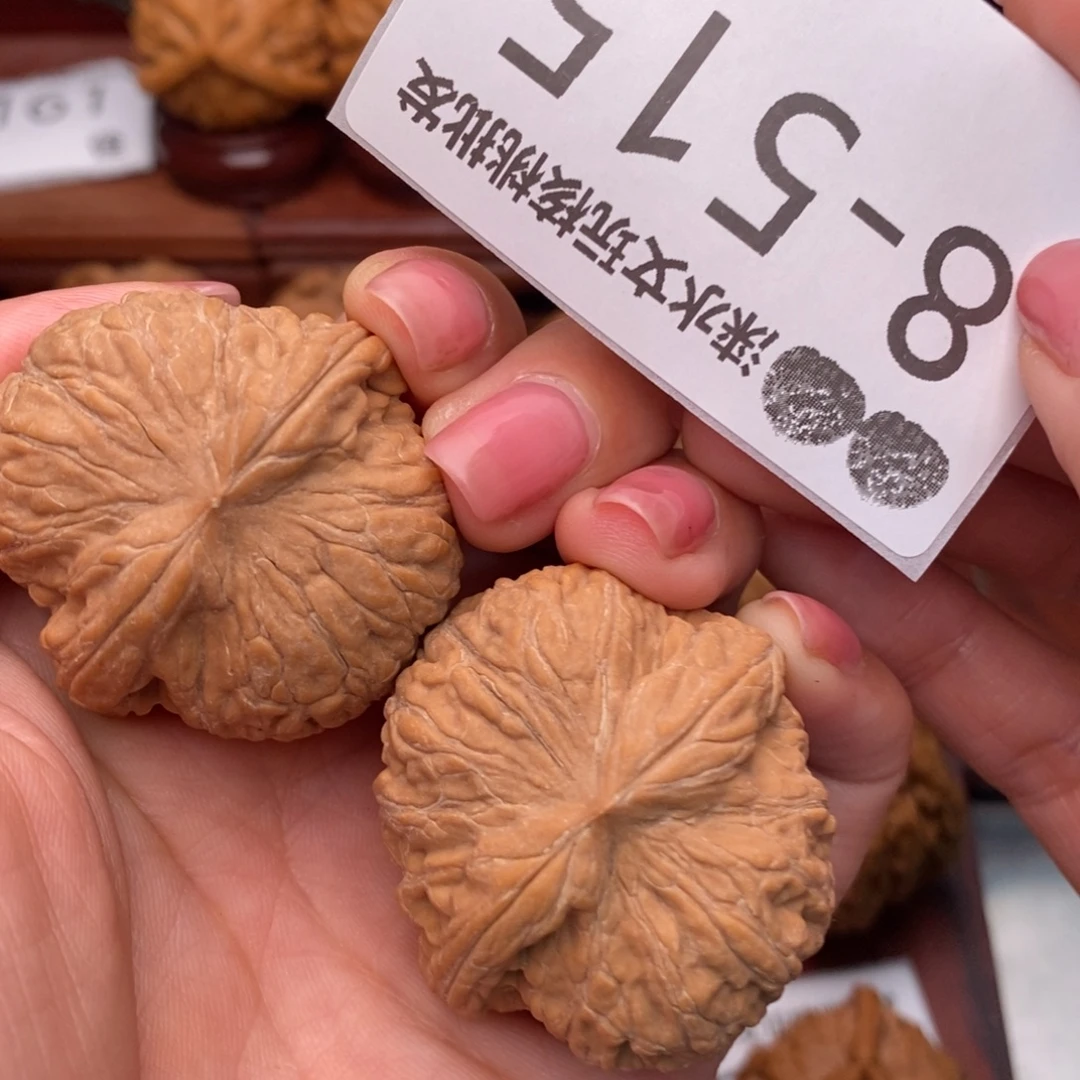 文玩核桃把件38平底锅