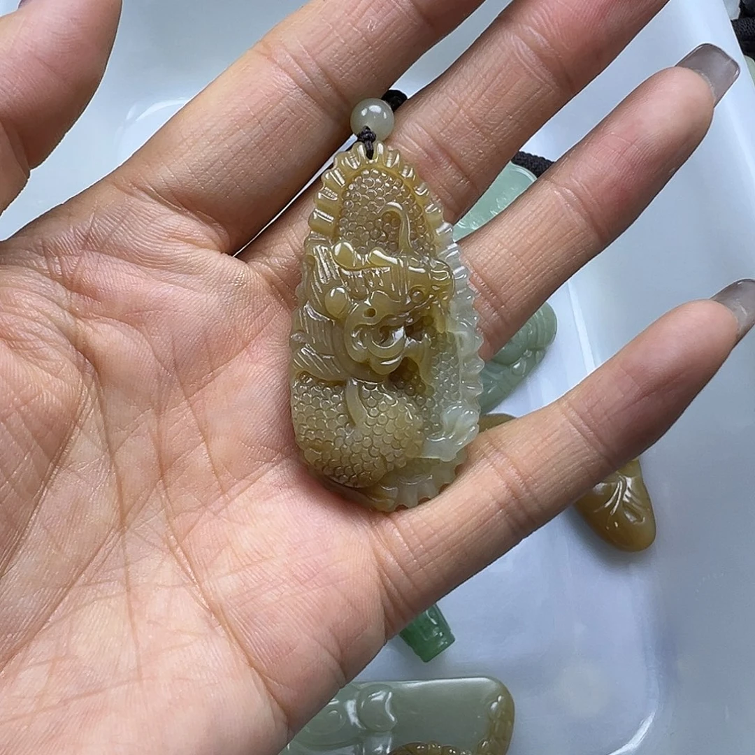 和田玉未镶嵌吊坠(不含链)卡49