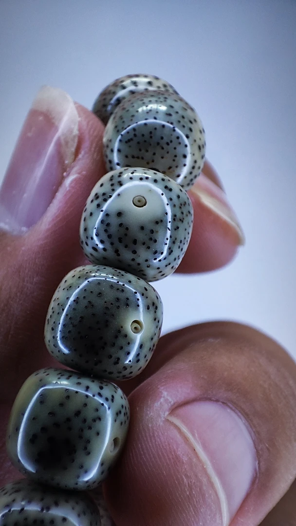 非金属木质手链 原生态零脱脂高瓷高密侧留白大眼睛11×10一物一图