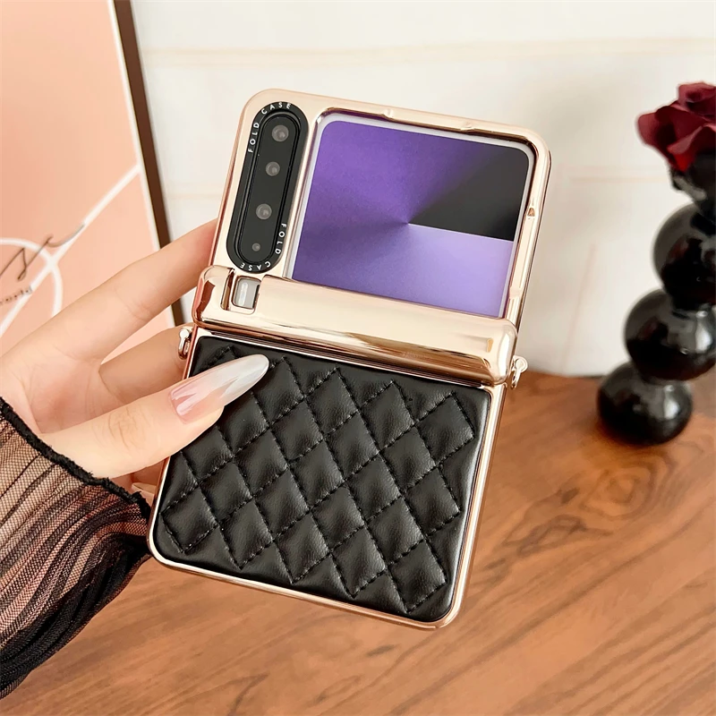 适用华为puraX手机壳新款胖折叠屏菱格女款创意保护套阔折叠潮牌