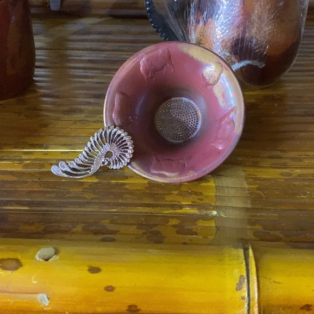 任和堂纯紫铜茶漏59669