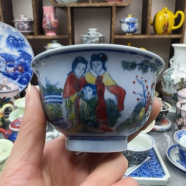 杯子陶景德镇瓷器