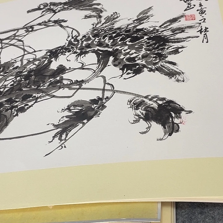 国画纯手绘花鸟画