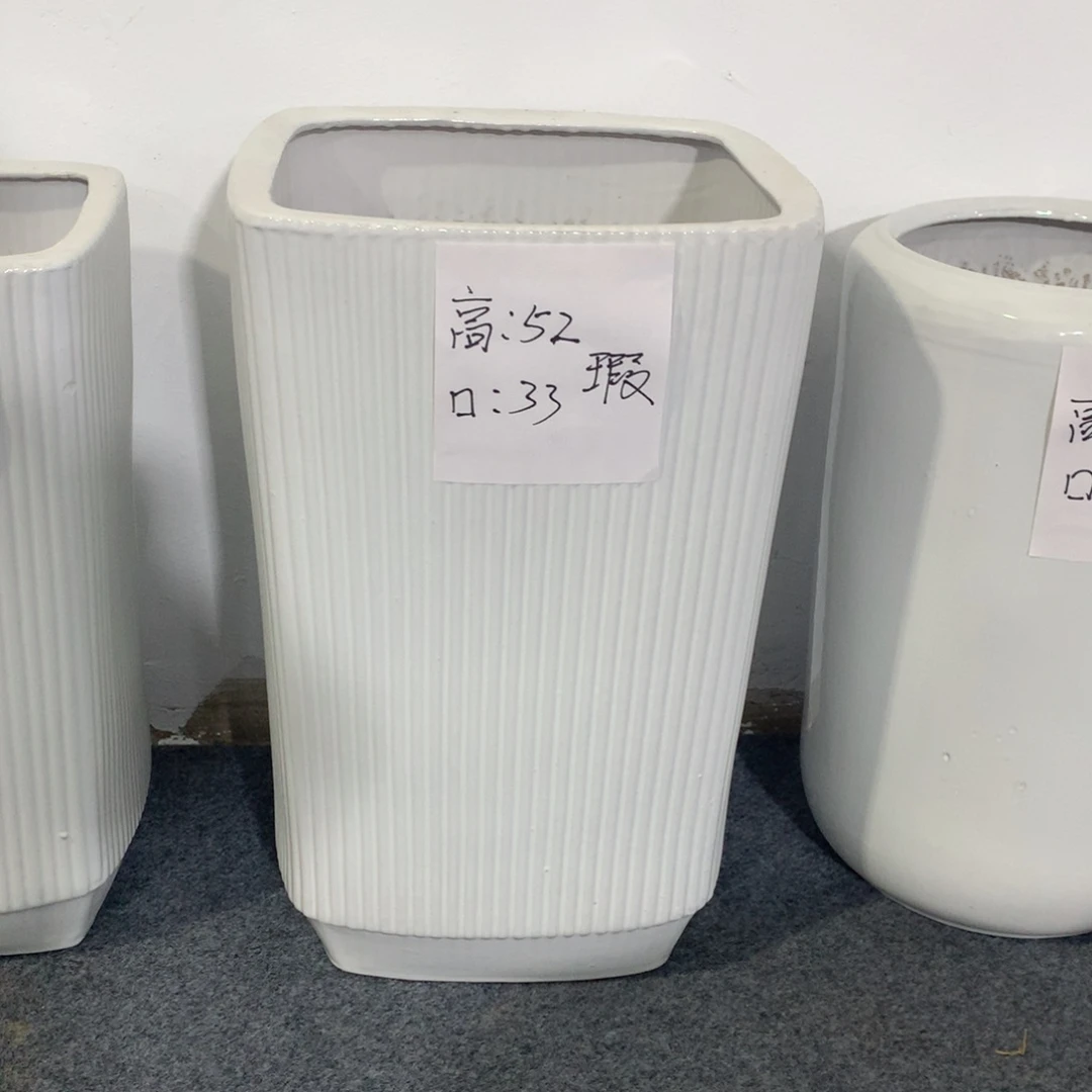高温陶瓷花盆微瑕