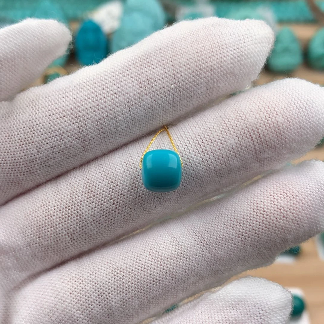 绿松石配饰未镶嵌卡8.2*7.6