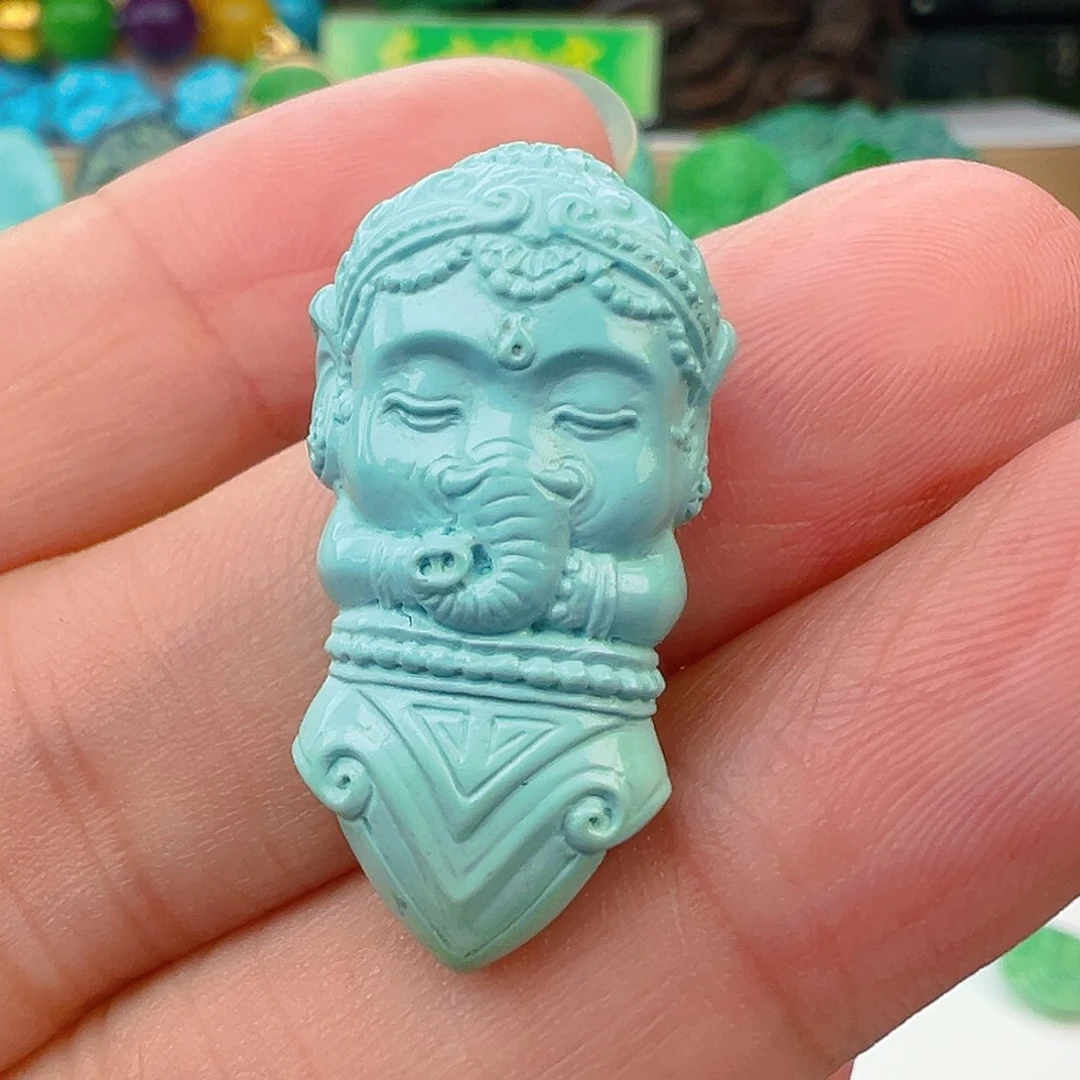 未镶嵌绿松石项链