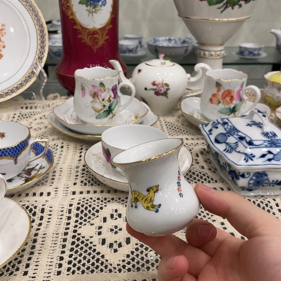 摆件中古一等黄虎