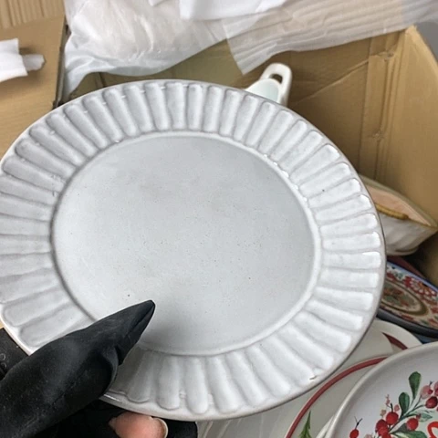 盘陶瓷制品满25拼单发货默认微瑕