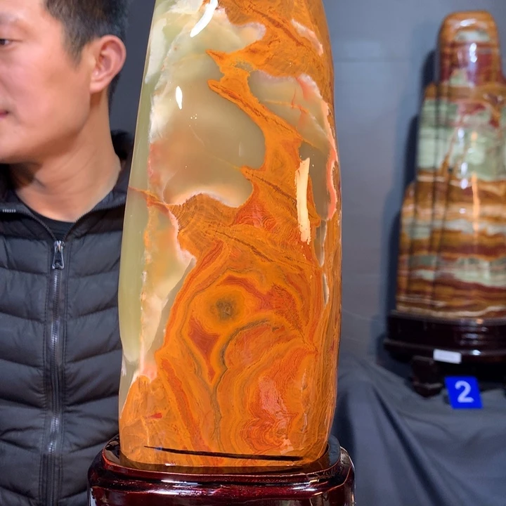 石材天然原石摆件