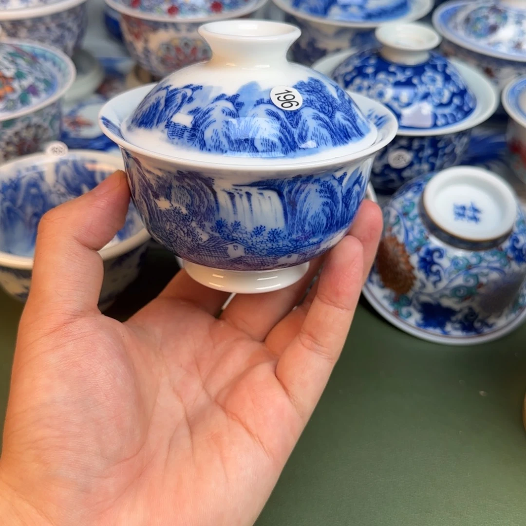 彦祖纯手工手绘茶具196