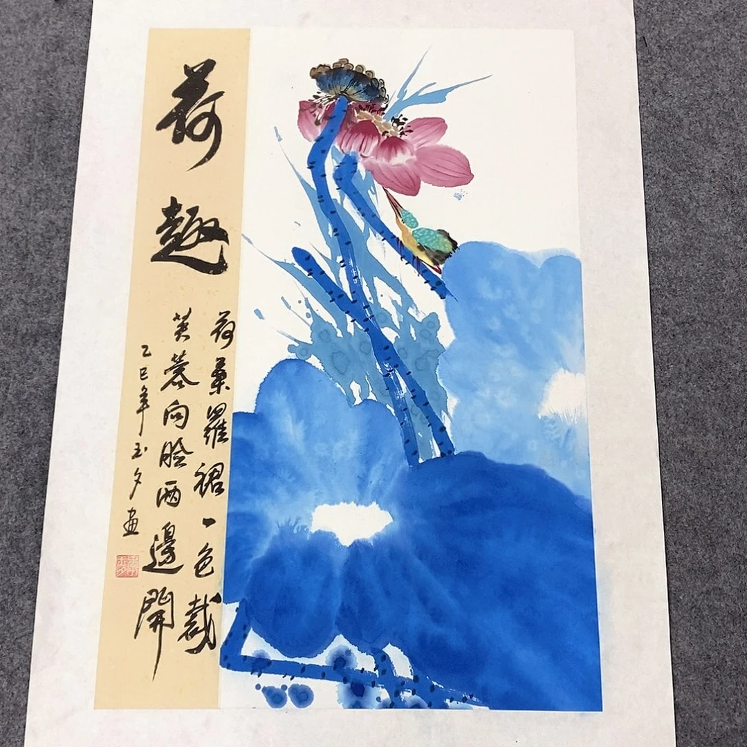 国画国画手绘作品