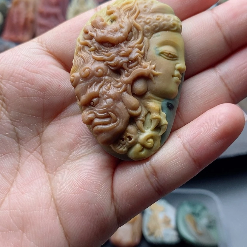 【闪购商品】未镶嵌吊坠定制石英质玉