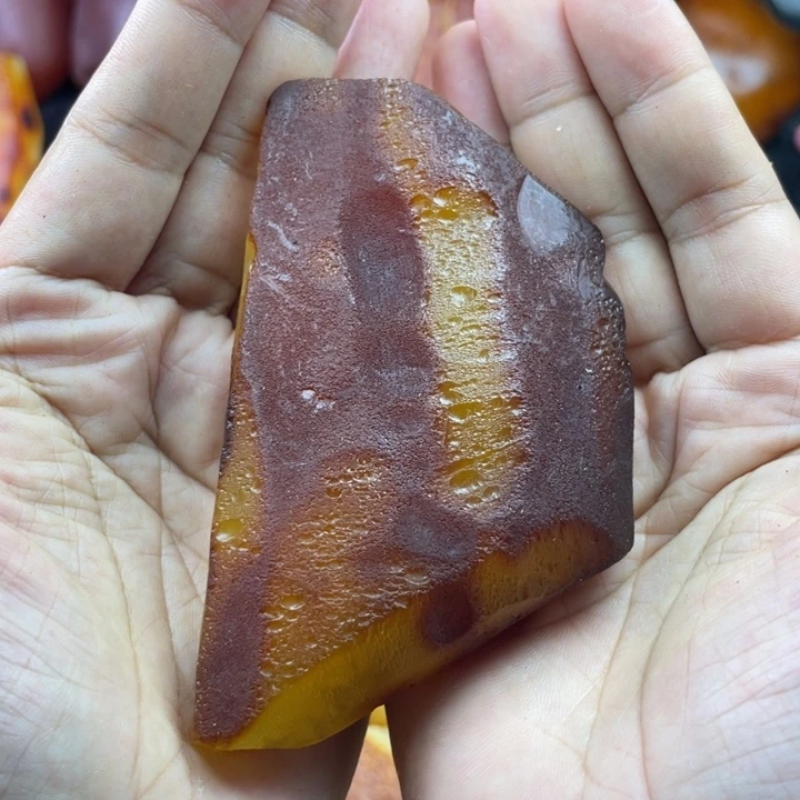 定制琥珀未镶嵌天然琥珀蜜蜡