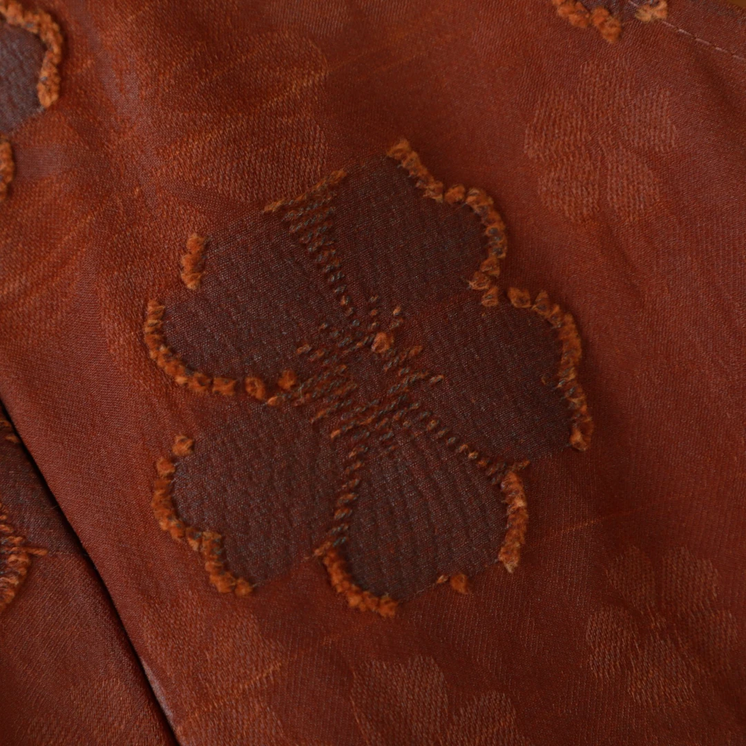 潘新中式国风 花绸外套8608