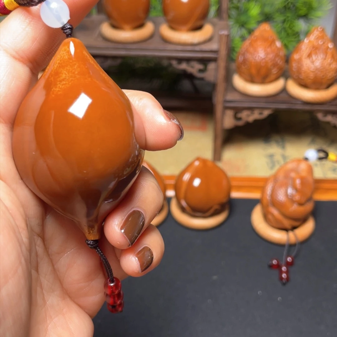 橄榄核吊坠一线天37穿配