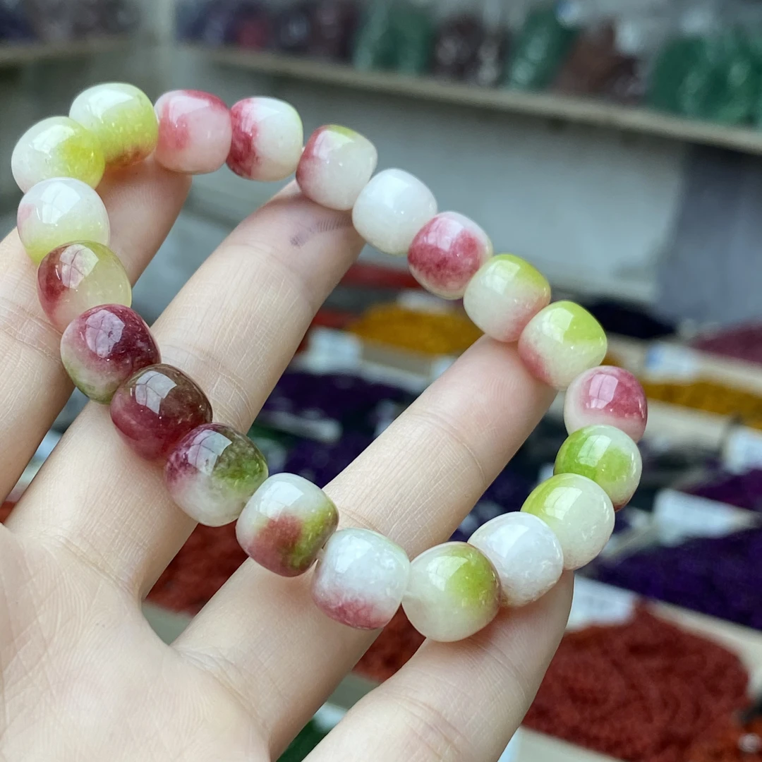 84号精品高货西瓜桃花碧老型珠手串10mm多样性发一件