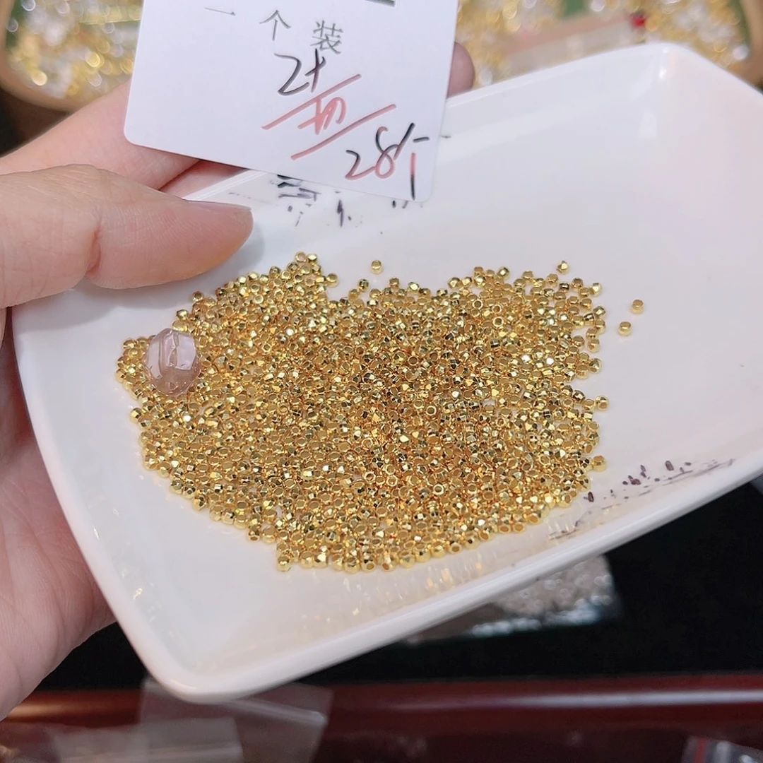 紫晶珠宝半成品银S925镀金镶嵌262