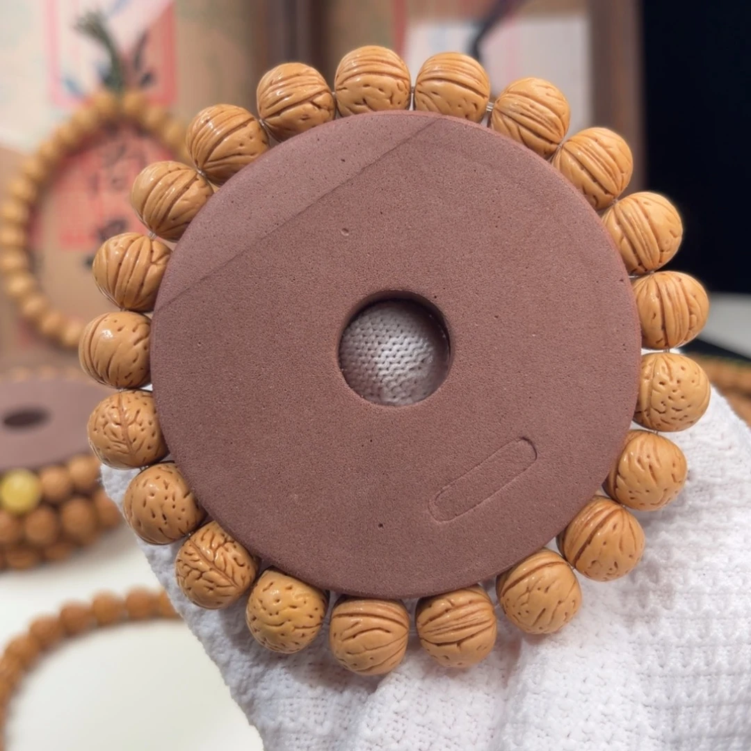 手串桃核1.2矮桩小奶豆