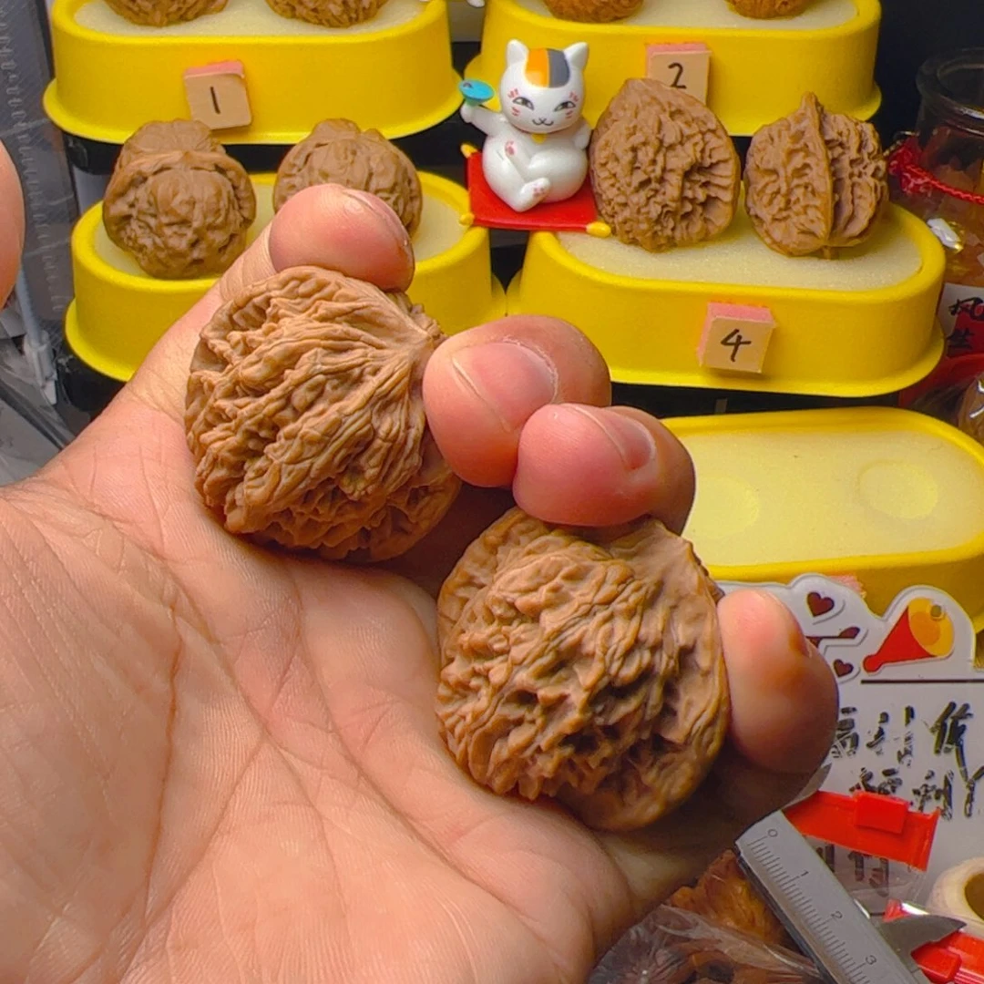 文玩核桃把件四座楼42