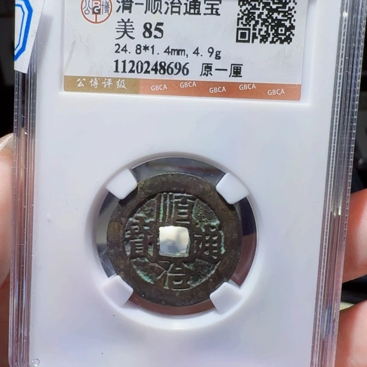 铜DX评级币一个……8696