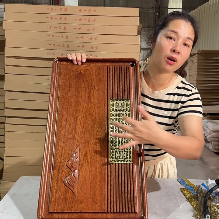 花梨木茶盘63*35尺寸