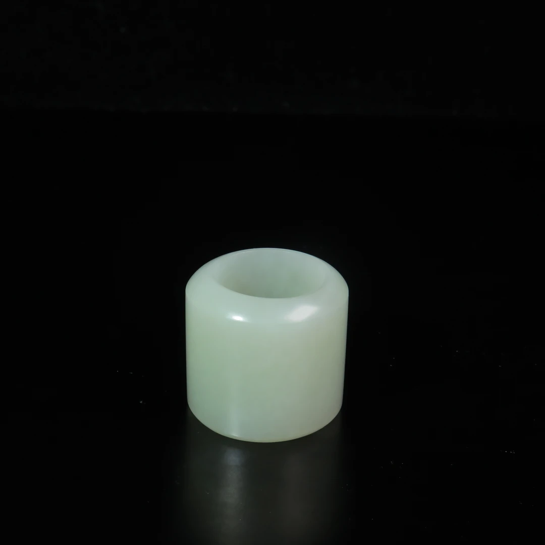 民国玉扳指/MZ032357/和田玉/民族文物