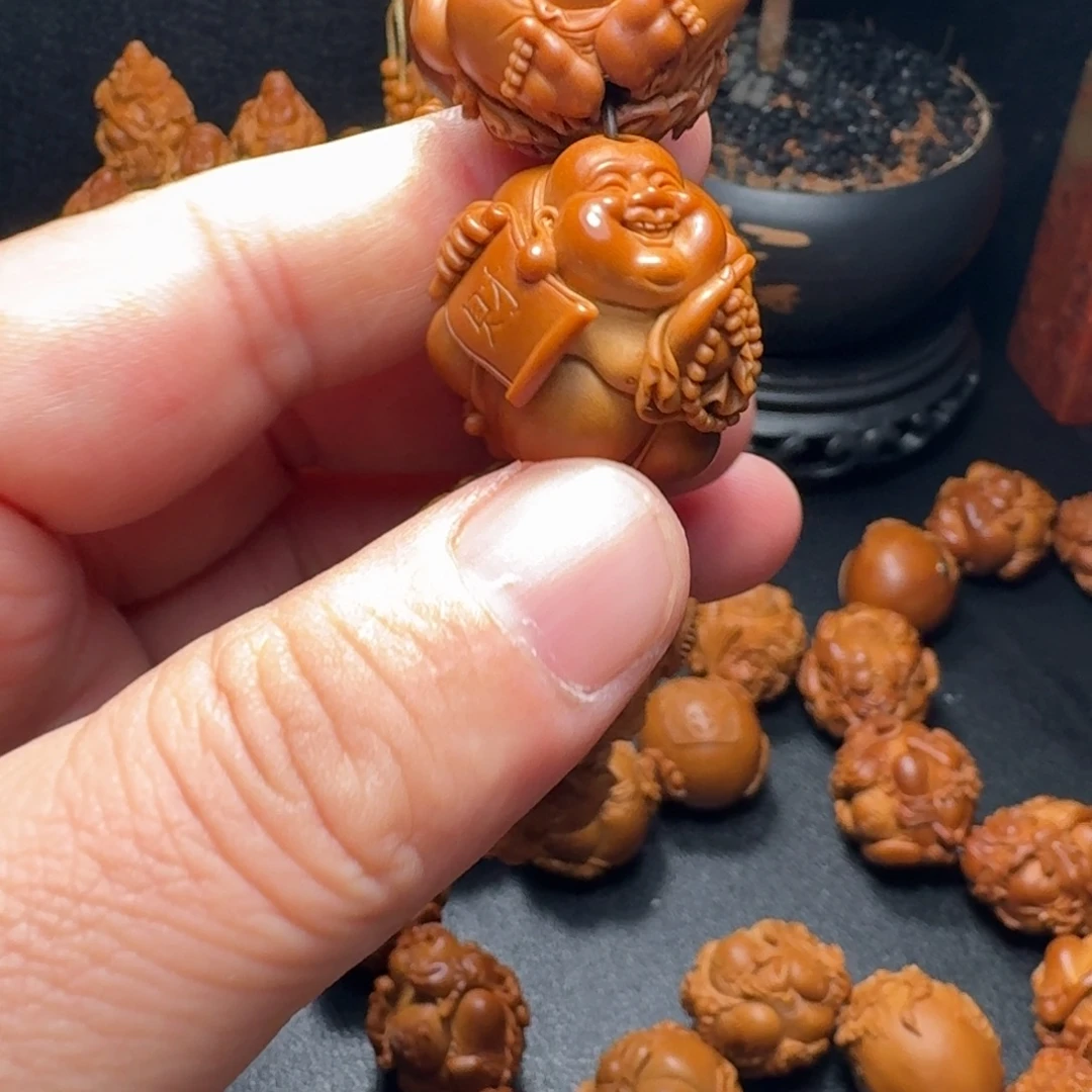 陳***生手串/手链橄榄核弥勒