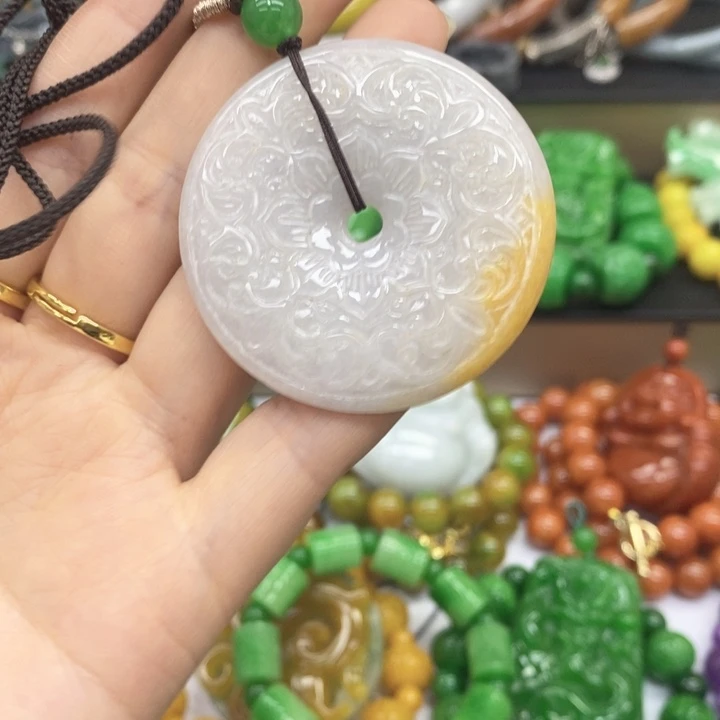 翡翠未镶嵌手链项链30