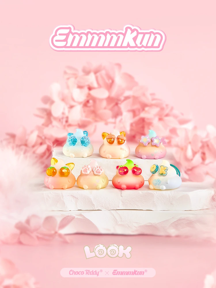 【踩尾巴】拆盒眼碌碌萌萌系列盲袋潮玩萌粒迷你可爱摆件盲盒公仔