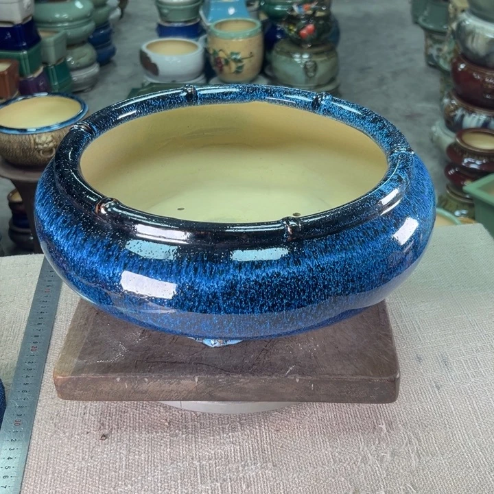 泳坤堂石湾盆奇*园陶瓷