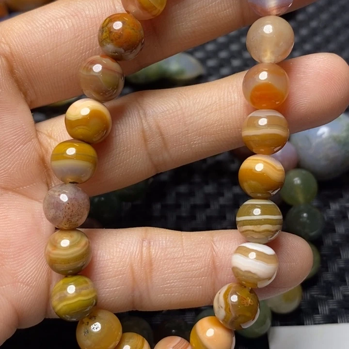 玛瑙/玉髓颈饰未镶嵌紫*