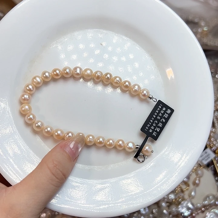 A***姐银S925镶嵌淡水珍珠设计款珠宝首饰珍珠