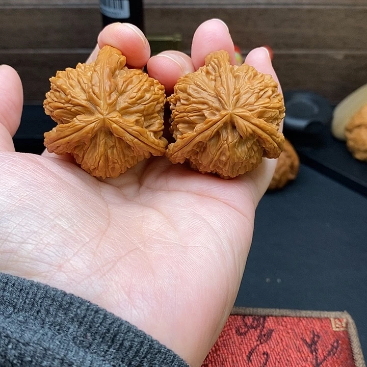聚***)把件文玩核桃白奔