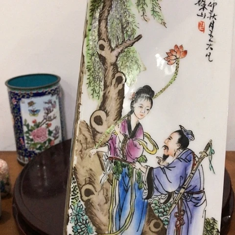 【闪购商品】瓶用****4陶瓷陶瓷艺术瓷器陶瓷手工手绘瓶壶