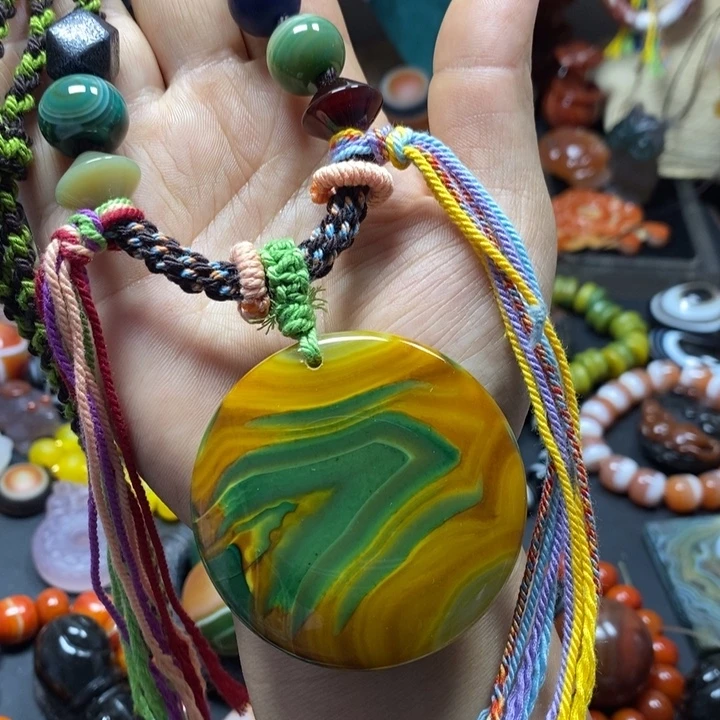 玛瑙/玉髓未镶嵌颈饰